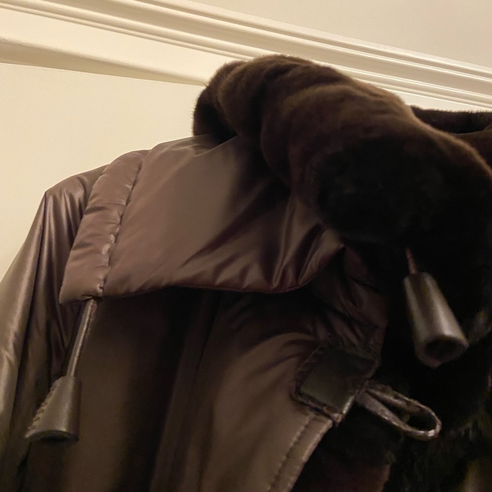 Rabbit And Nylon Jacket/Lining Removable - image 3